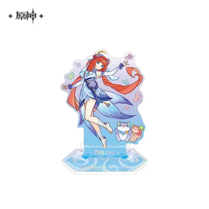 Genshin Impact Summertide Scales and Tales Character Acryl Figure: Nilou 14 cm